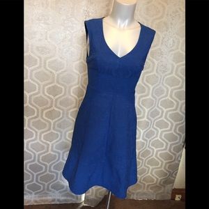 Blue spring dress